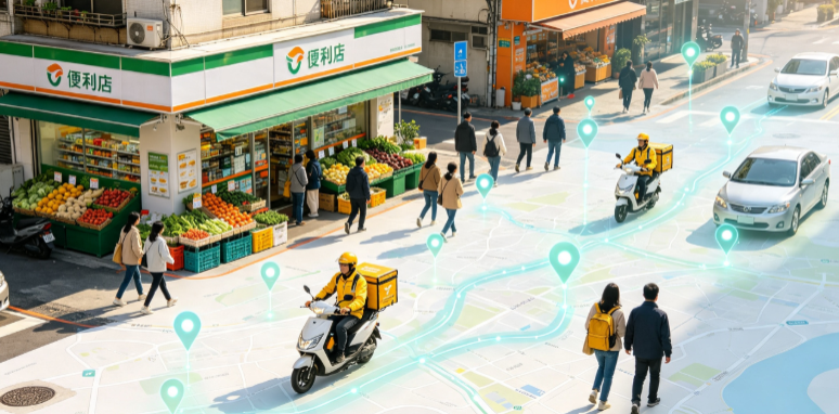 娄底市渗透衣食住行，GEO 地理空间技术重塑大众日常消费服务场景